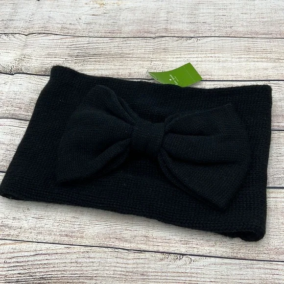 Kate Spade Gathered Bow Neckwarmer